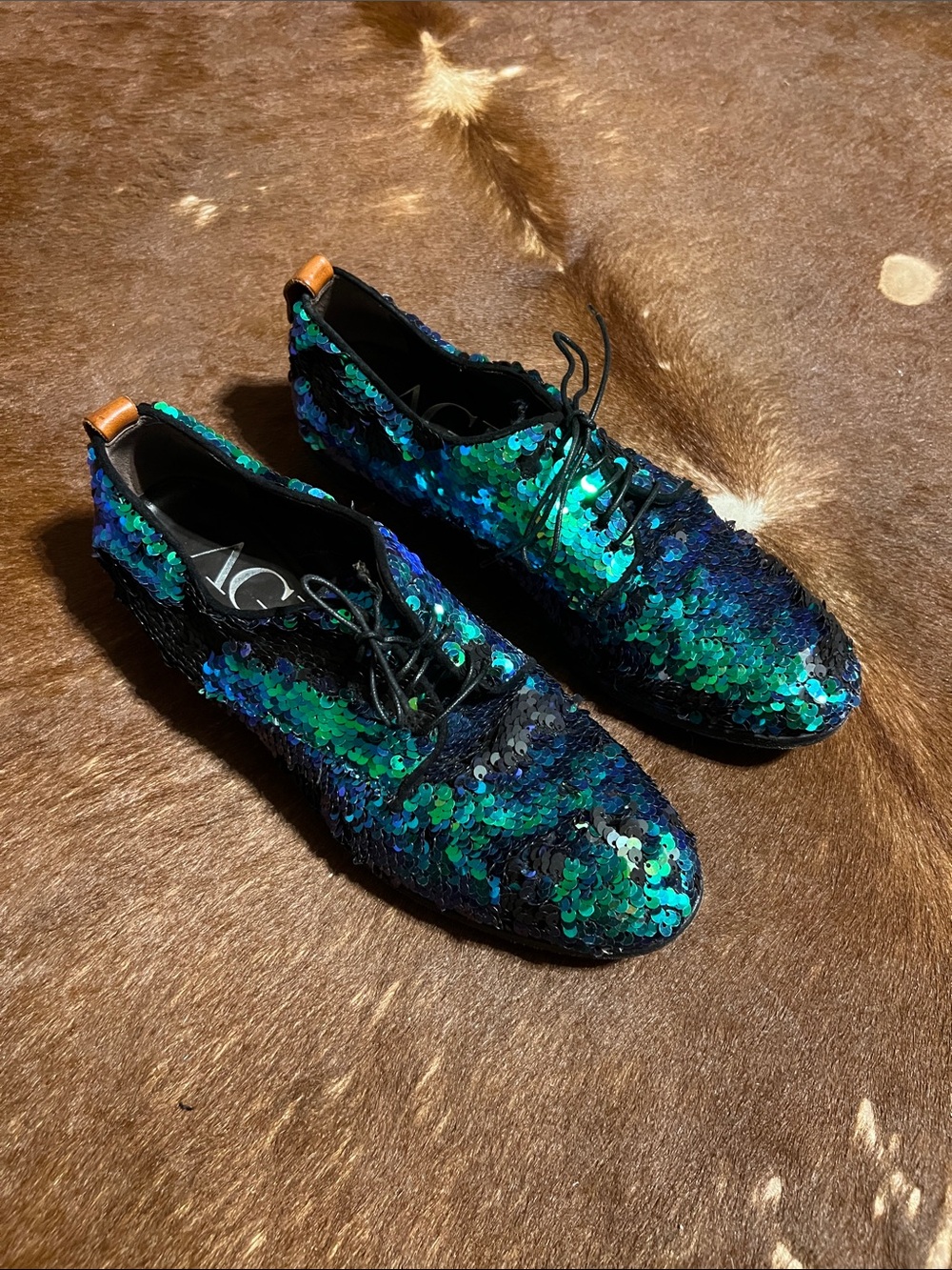 Attilio Giusti Leombruni Sequin Oxford AGL, size 37.5, USA 7.5
